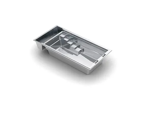 Linear-With-Cover-23 The Linear™ with Cover Fiberglass Pool 3D image