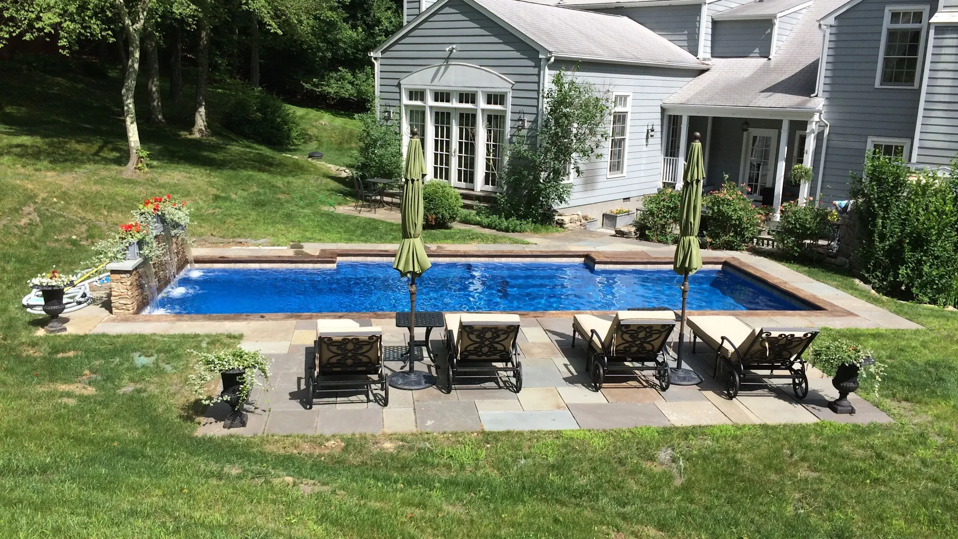Backyard solutions offered by Leisure Pools Hudson Valley