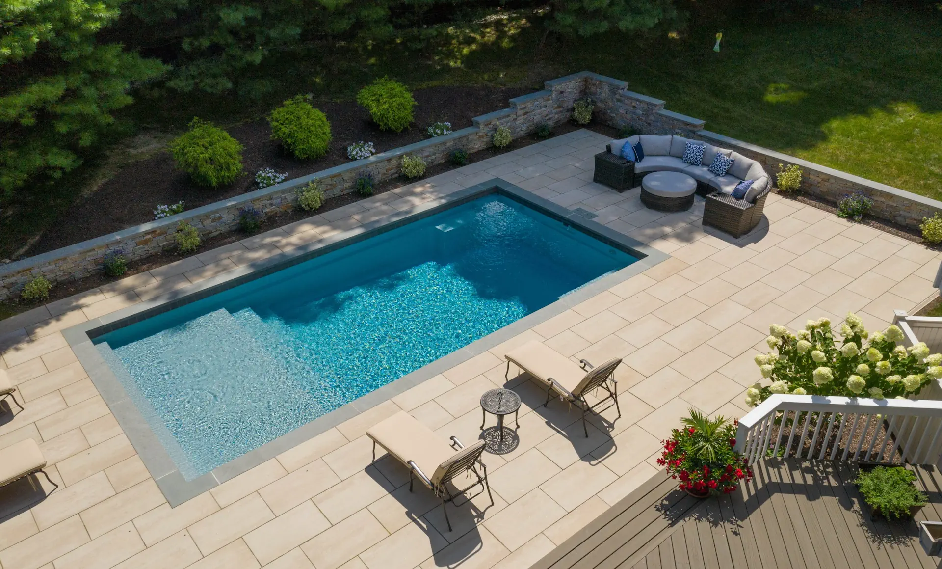 Fiberglass Swimming Pool Installations by Leisure Pools Hudson Valley