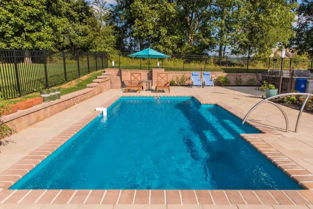 Fiberglass-Pools-Leisure-Pools-Hudson-Valley-025 Inground fiberglass pool installed by Leisure Pools Hudson Valley in Harrison, NY