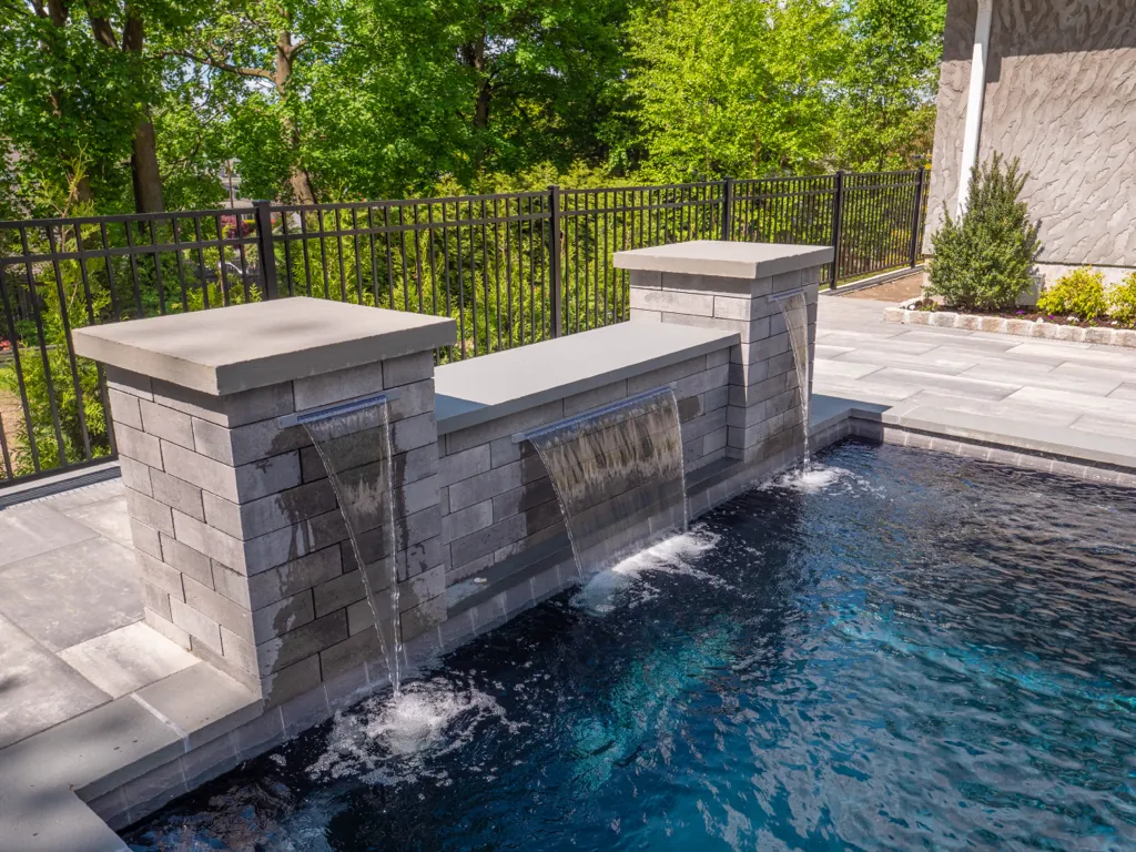 Fiberglass-Pools-Leisure-Pools-Hudson-Valley-029 Inground fiberglass pool installed by Leisure Pools Hudson Valley in Port Jervis, NY