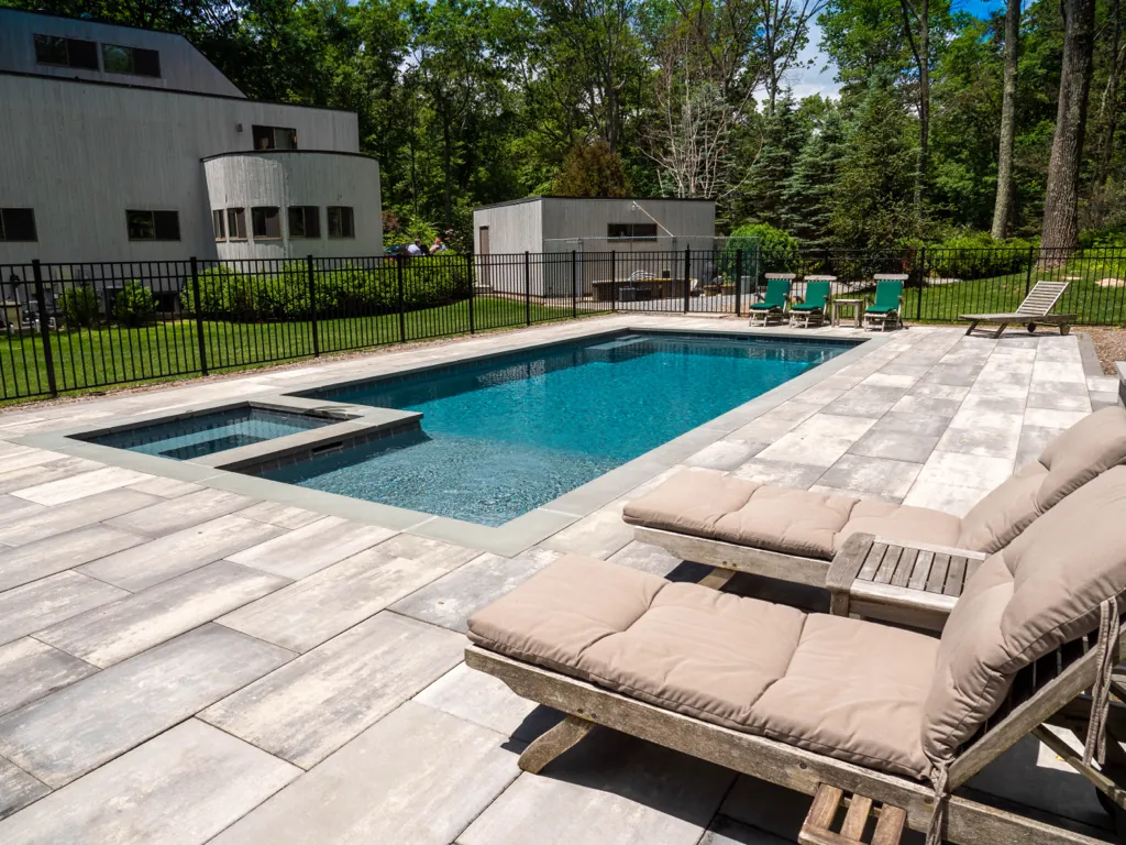 Fiberglass-Pools-Leisure-Pools-Hudson-Valley-033 Inground fiberglass pool installed by Leisure Pools Hudson Valley in Mamaroneck, NY